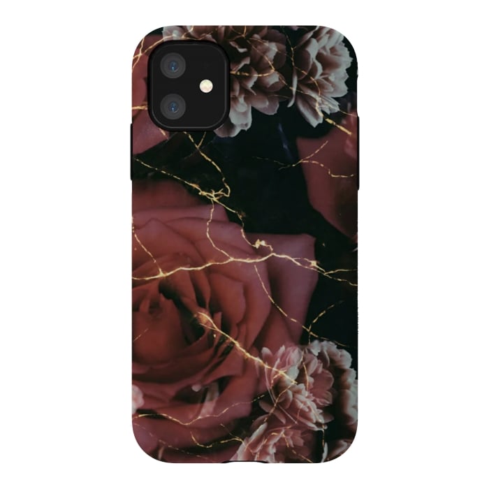 iPhone 11 StrongFit Aesthetic roses by Jms