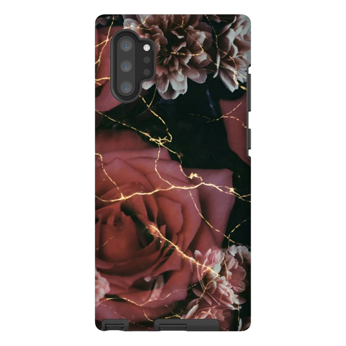 Galaxy Note 10 plus StrongFit Aesthetic roses by Jms