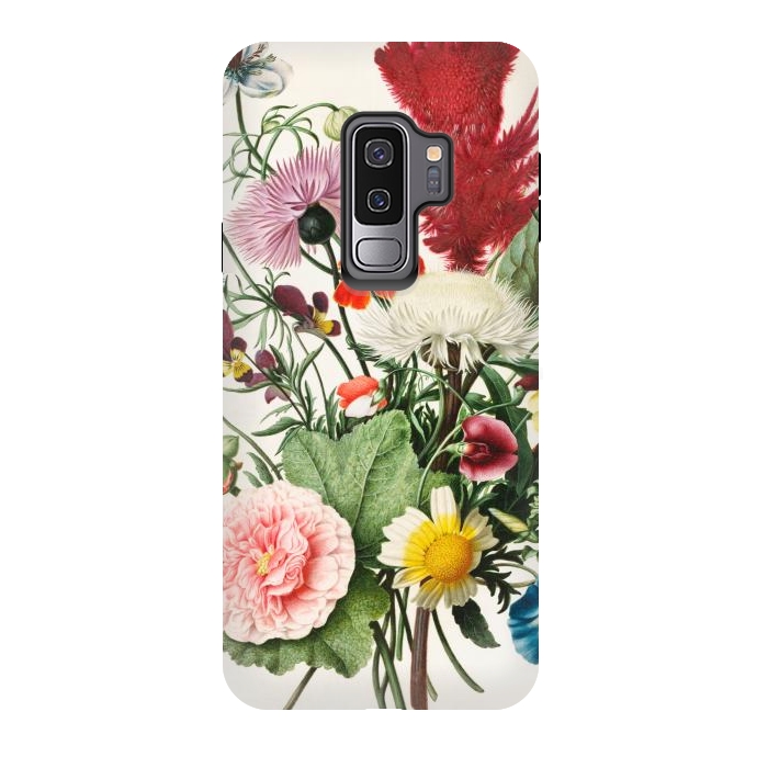 Galaxy S9 plus StrongFit Vintage Bouquet by Zala Farah