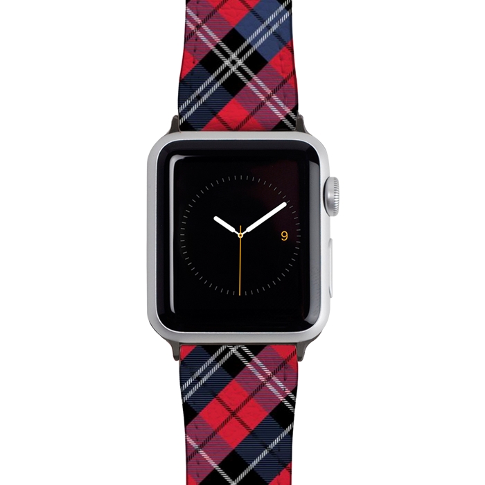 Watch 42mm / 44mm Strap PU leather Square and color by Bledi
