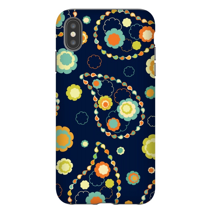 iPhone Xs Max StrongFit ethnic floral print  4 by MALLIKA