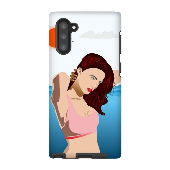 Galaxy Note 10 StrongFit Ocean Bath by Creativeaxle