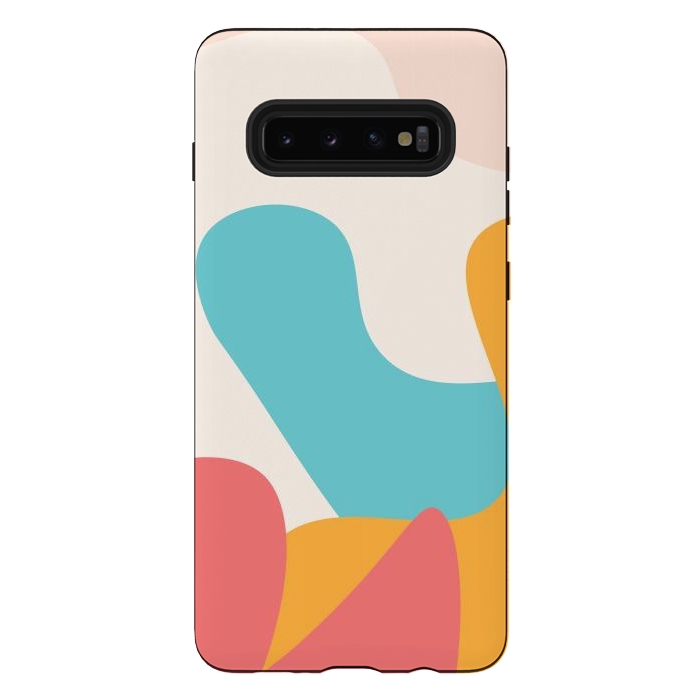 Galaxy S10 plus StrongFit Geometrical Shapes by Creativeaxle