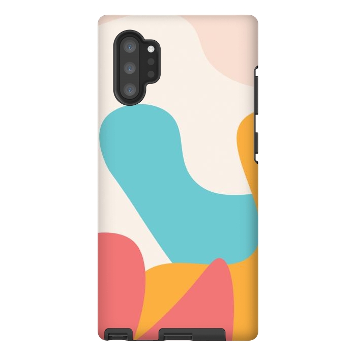 Galaxy Note 10 plus StrongFit Geometrical Shapes by Creativeaxle