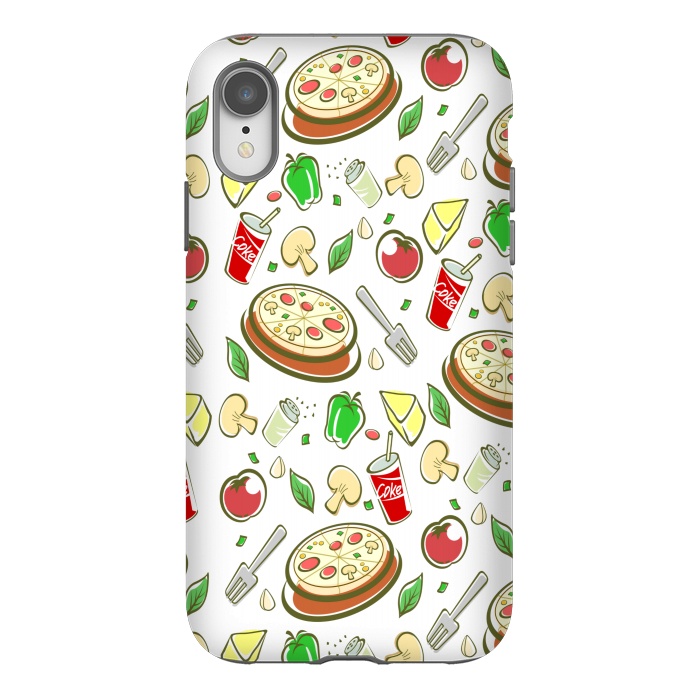 iPhone Xr StrongFit pizza is love 3  by MALLIKA