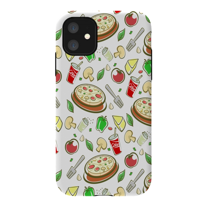 iPhone 11 StrongFit pizza is love 3  by MALLIKA