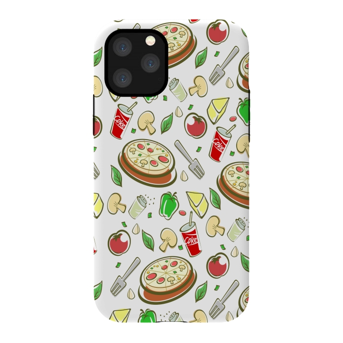 iPhone 11 Pro StrongFit pizza is love 3  by MALLIKA