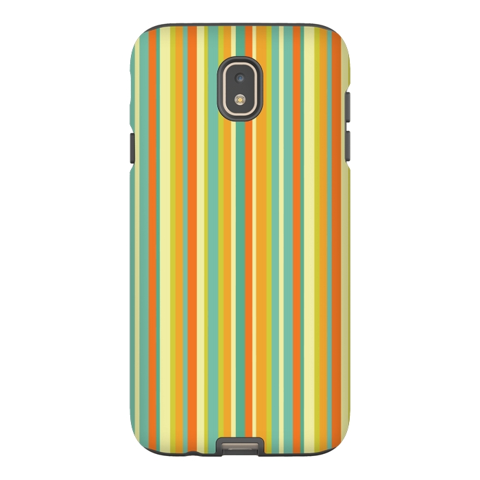 Galaxy J7 StrongFit MULTI COLOURED LINES 2 by MALLIKA