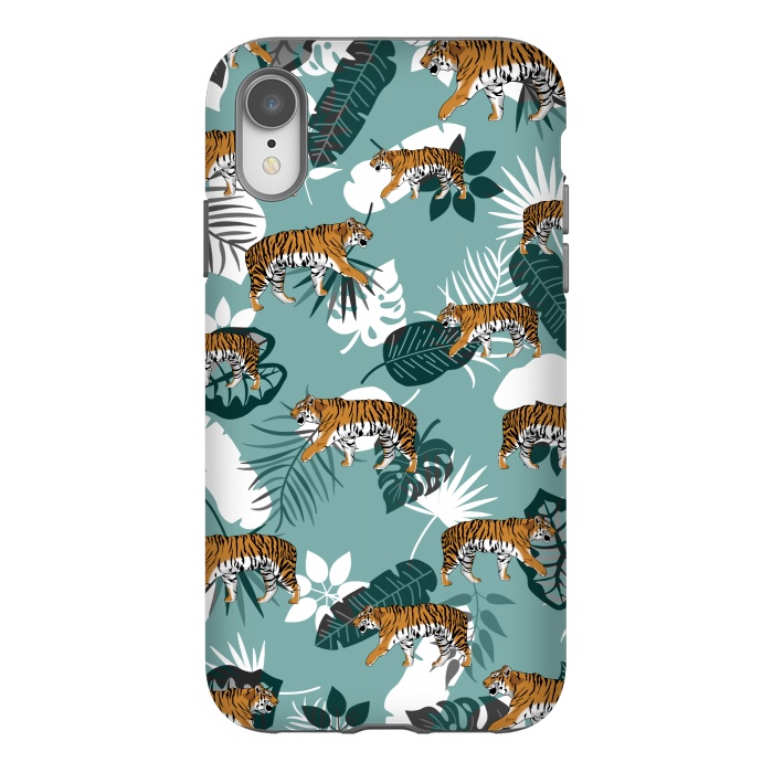 iPhone Xr StrongFit Tiger by Jms