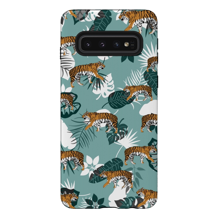 Galaxy S10 StrongFit Tiger by Jms