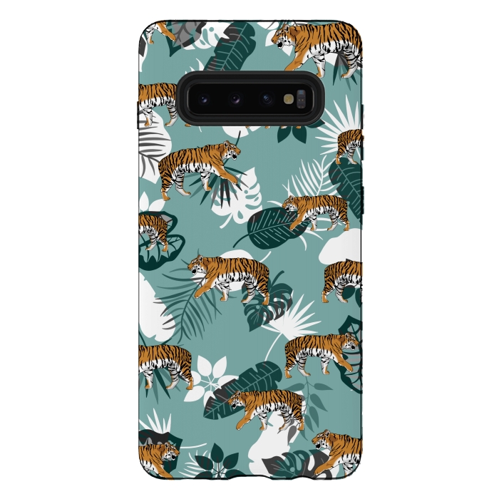 Galaxy S10 plus StrongFit Tiger by Jms