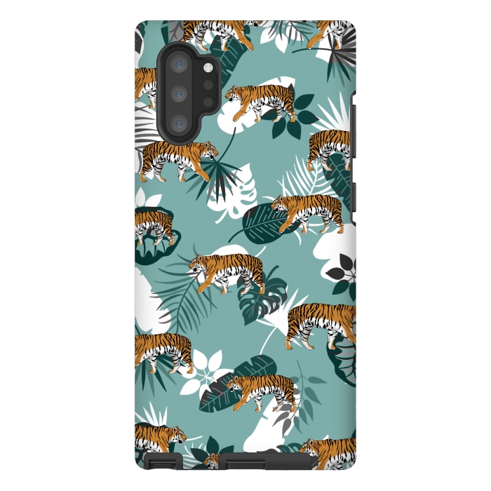 Galaxy Note 10 plus StrongFit Tiger by Jms