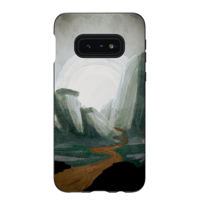 Galaxy S10e StrongFit The great green hills by Steve Wade (Swade)