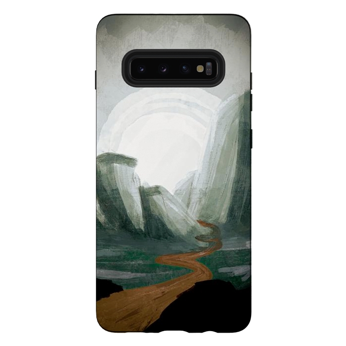 Galaxy S10 plus StrongFit The great green hills by Steve Wade (Swade)