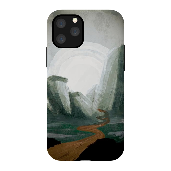 iPhone 11 Pro StrongFit The great green hills by Steve Wade (Swade)