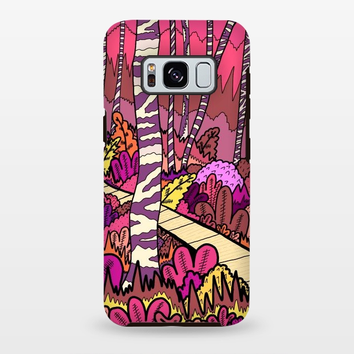 Galaxy S8 plus StrongFit The pink forest walk by Steve Wade (Swade)