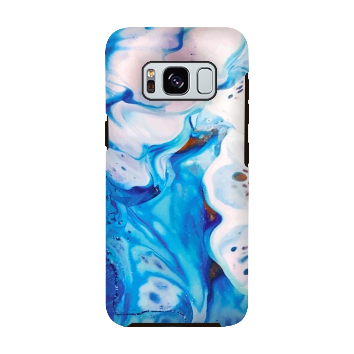 Galaxy S8 StrongFit sea waves painting by haroulita