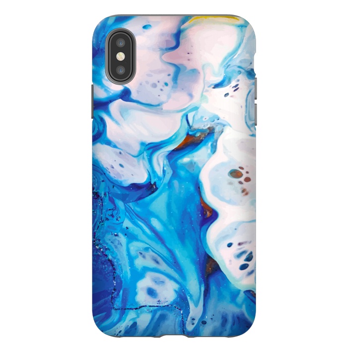 iPhone Xs Max StrongFit sea waves painting by haroulita