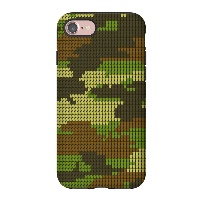 iPhone 7 StrongFit camo hearts by haroulita