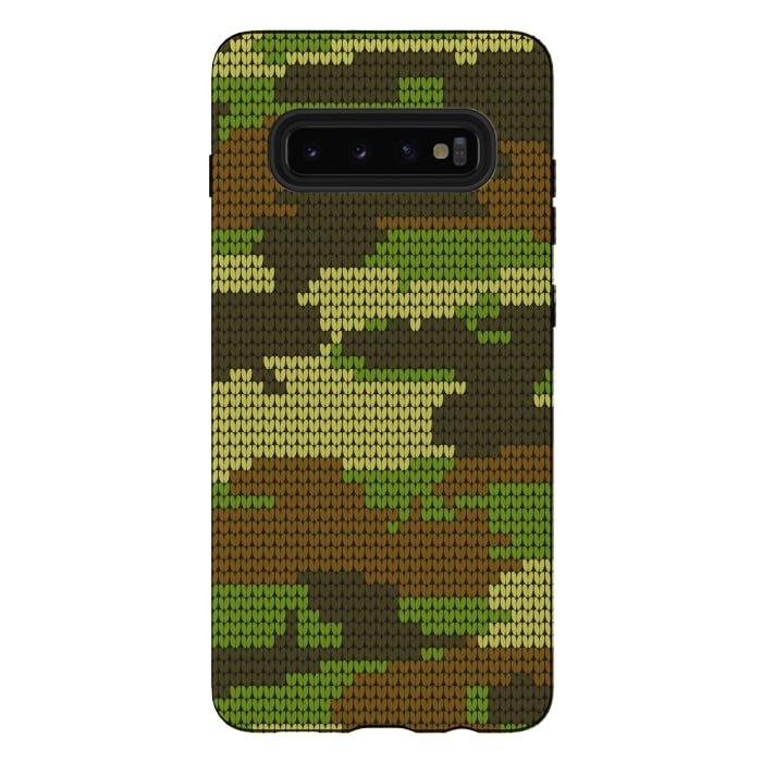Galaxy S10 plus StrongFit camo hearts by haroulita