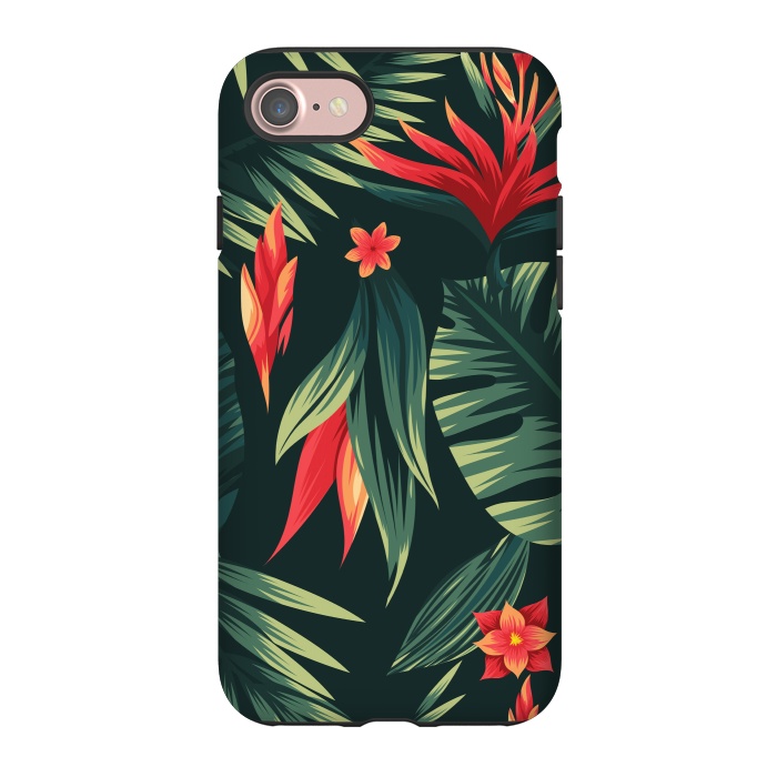 iPhone 7 StrongFit tropical blossom by haroulita