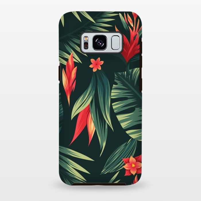 Galaxy S8 plus StrongFit tropical blossom by haroulita
