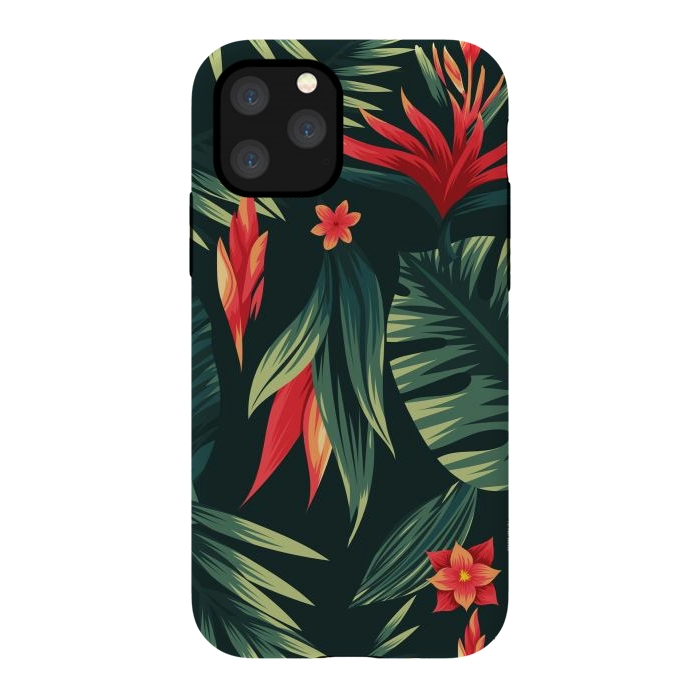 iPhone 11 Pro StrongFit tropical blossom by haroulita