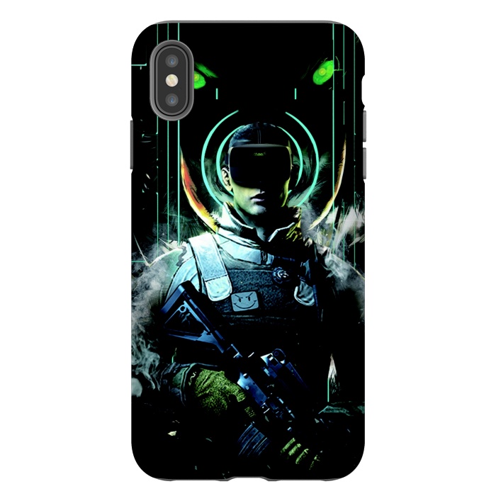 iPhone Xs Max StrongFit Soldier by Winston