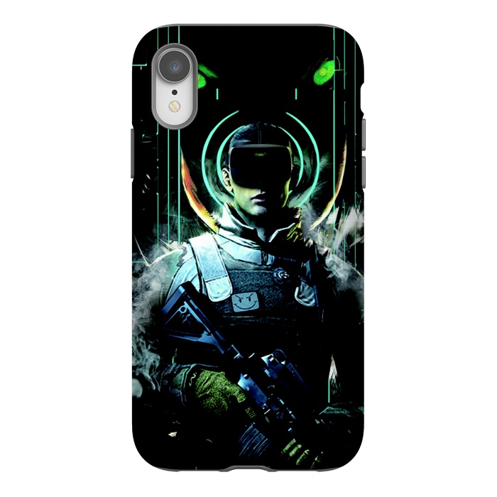 iPhone Xr StrongFit Soldier by Winston