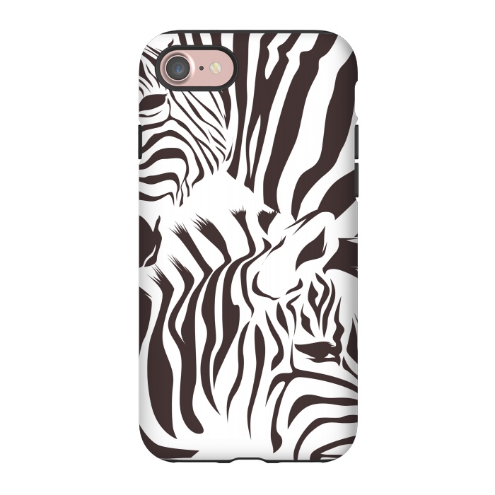 iPhone 7 StrongFit zebra l by haroulita