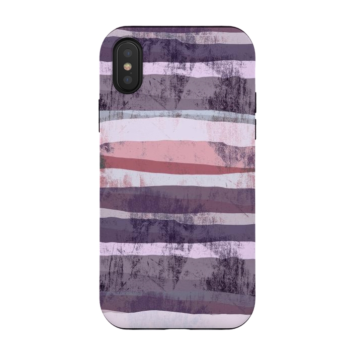iPhone Xs / X StrongFit Mauve lands by Steve Wade (Swade)