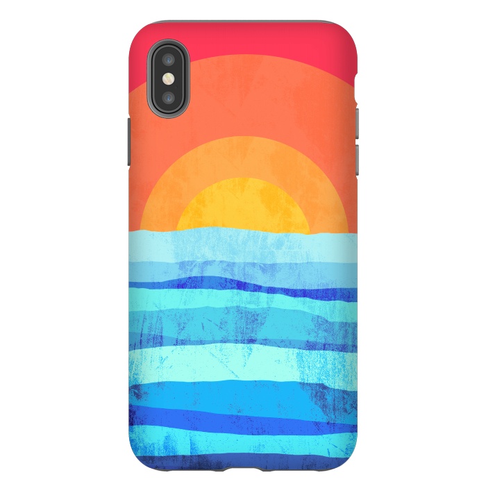 iPhone Xs Max StrongFit The sea's sun by Steve Wade (Swade)