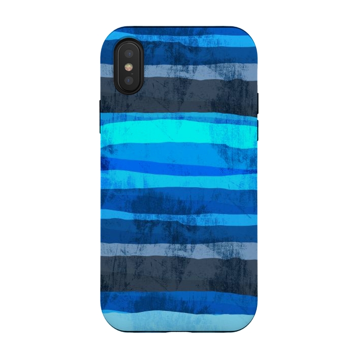iPhone Xs / X StrongFit Ocean lines by Steve Wade (Swade)