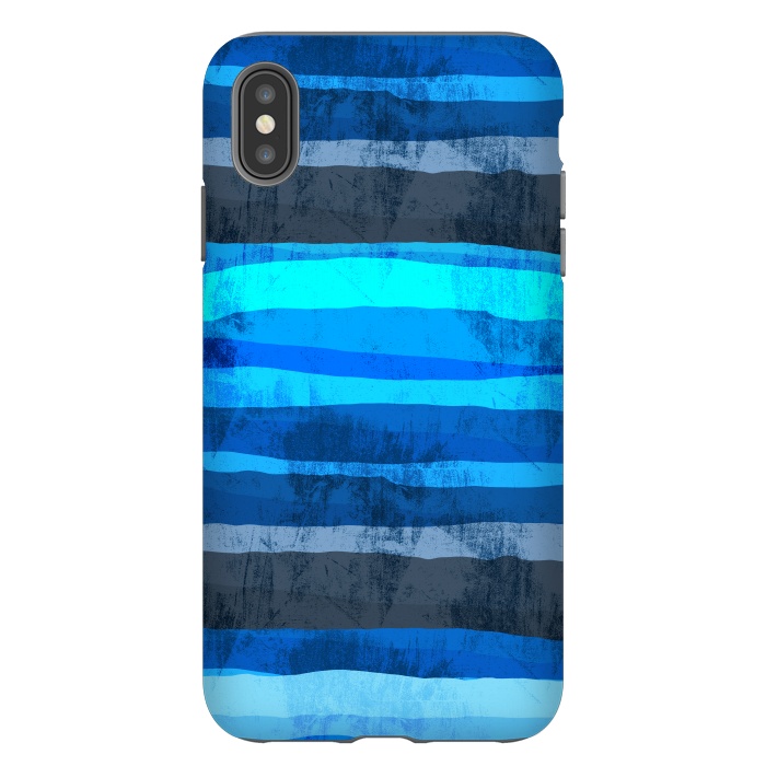 iPhone Xs Max StrongFit Ocean lines by Steve Wade (Swade)