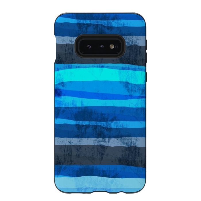 Galaxy S10e StrongFit Ocean lines by Steve Wade (Swade)