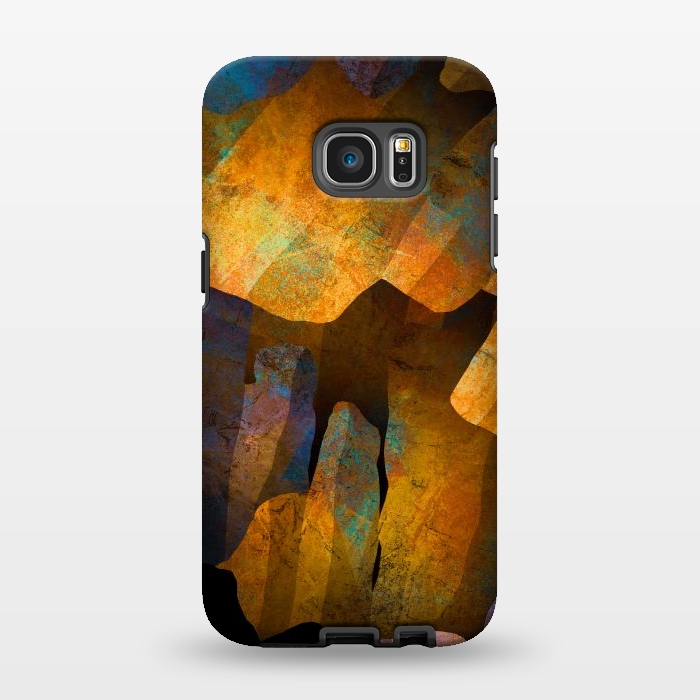 Galaxy S7 EDGE StrongFit The gold cave by Steve Wade (Swade)
