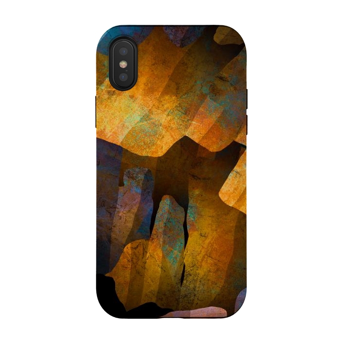 iPhone Xs / X StrongFit The gold cave by Steve Wade (Swade)