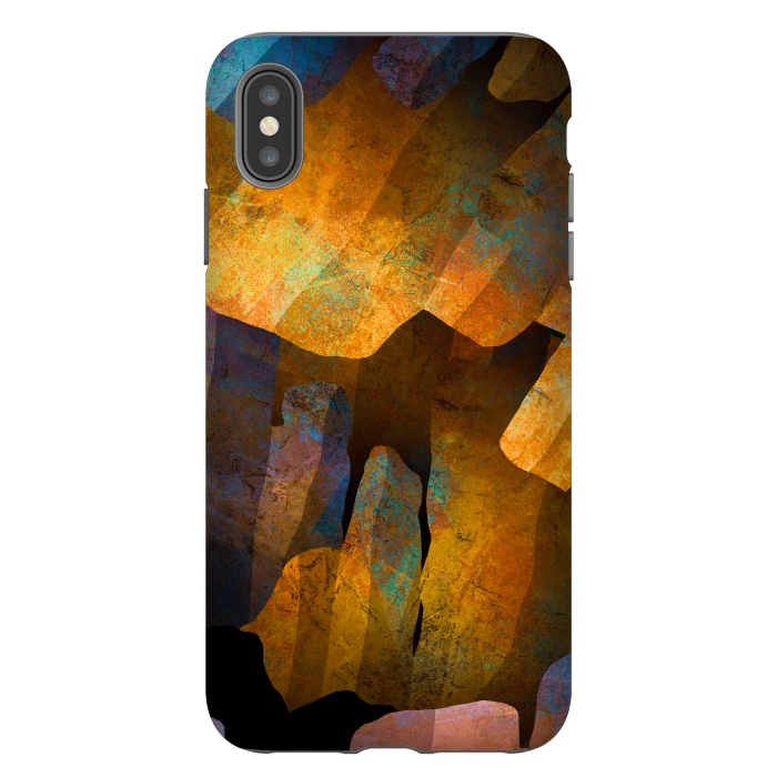 iPhone Xs Max StrongFit The gold cave by Steve Wade (Swade)