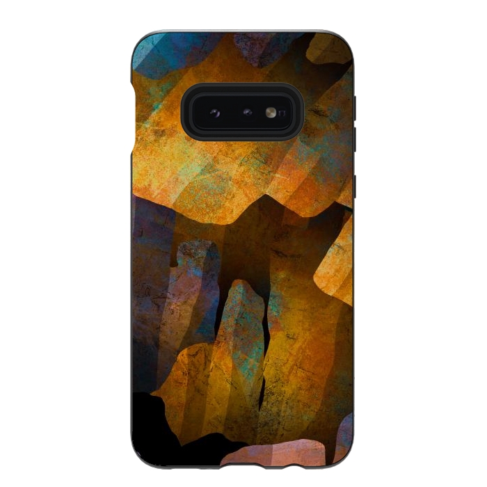 Galaxy S10e StrongFit The gold cave by Steve Wade (Swade)