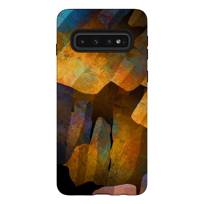 Galaxy S10 StrongFit The gold cave by Steve Wade (Swade)