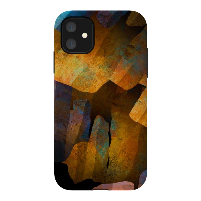 iPhone 11 StrongFit The gold cave by Steve Wade (Swade)