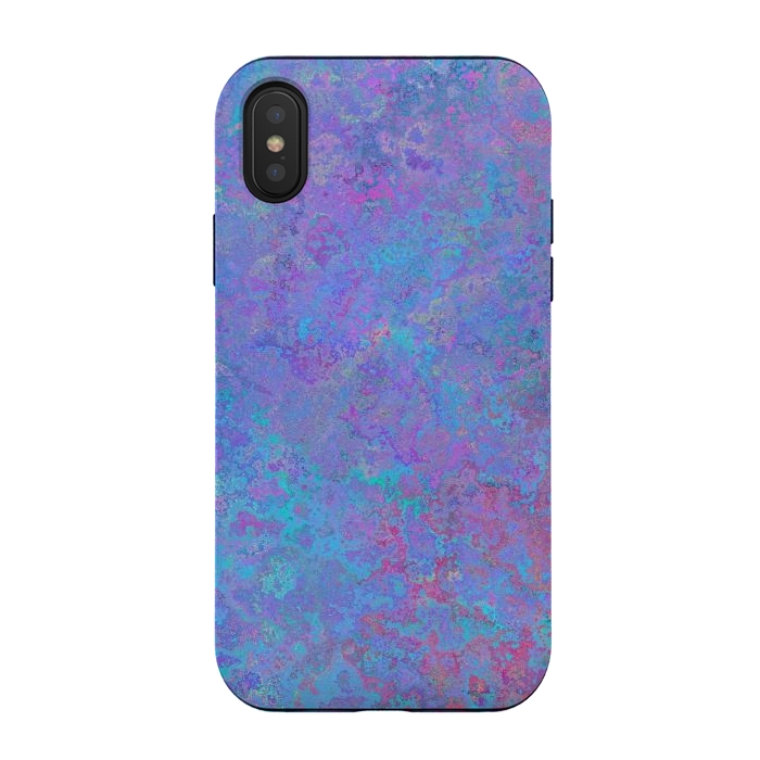 iPhone Xs / X StrongFit Blue and purple  by Winston