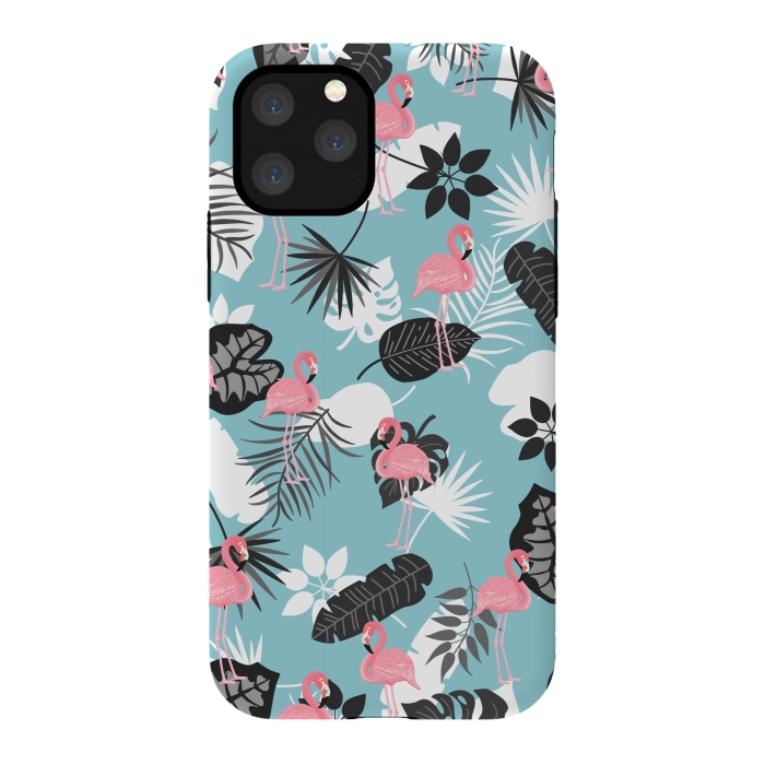 iPhone 11 Pro StrongFit Pink flamingo by Jms