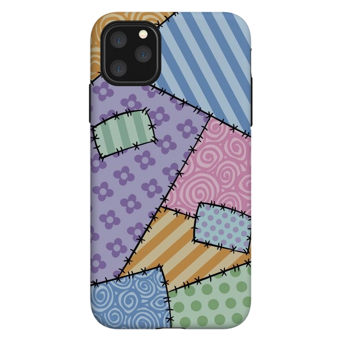 iPhone 11 Pro Max StrongFit Patchwork by Laura Nagel