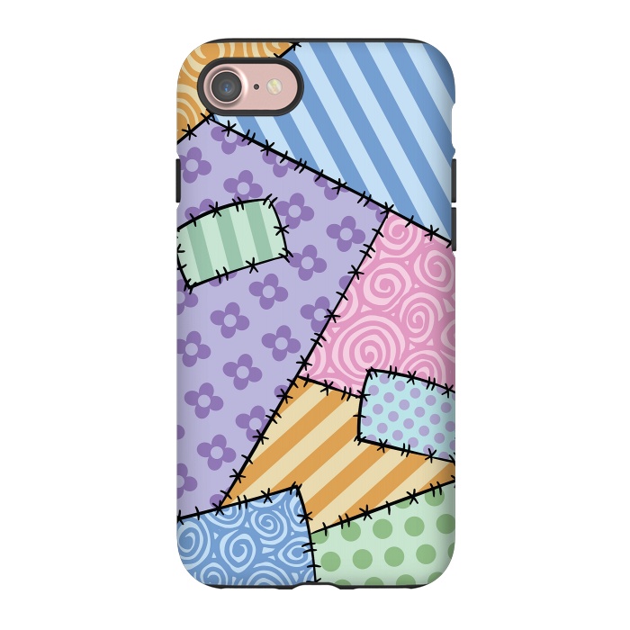 iPhone 7 StrongFit Patchwork by Laura Nagel