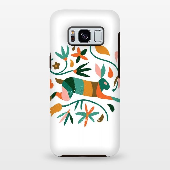 Galaxy S8 plus StrongFit Rustic Jungle by Uma Prabhakar Gokhale