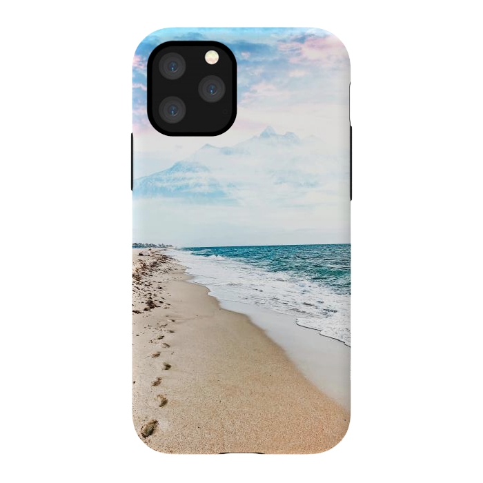 iPhone 11 Pro StrongFit A Walk On The Beach by Uma Prabhakar Gokhale
