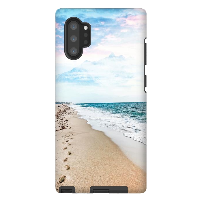 Galaxy Note 10 plus StrongFit A Walk On The Beach by Uma Prabhakar Gokhale