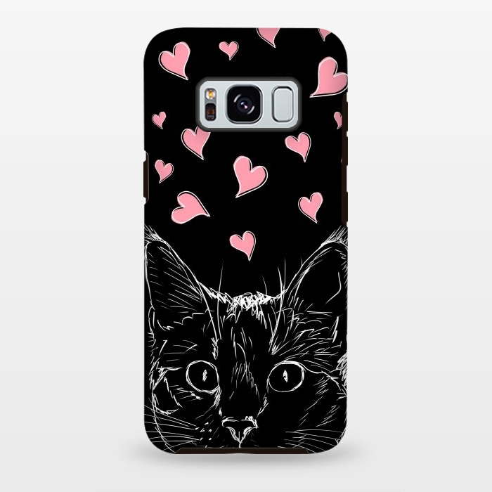 Galaxy S8 plus StrongFit In love kitten by Oana 