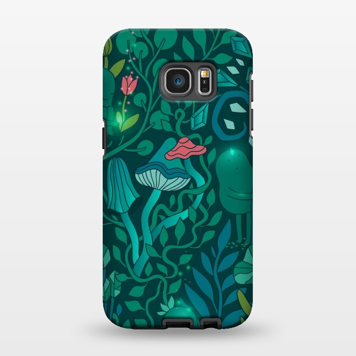 Galaxy S7 EDGE StrongFit Emerald forest keepers.  by Anna Alekseeva